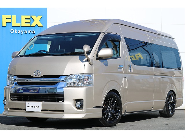 【R2年式/買取直販/FLEXキャンピングCOMCAN】フルカスタム★1500Wインバーター★家庭用TV★足廻り他＊全国ご納車可能＊